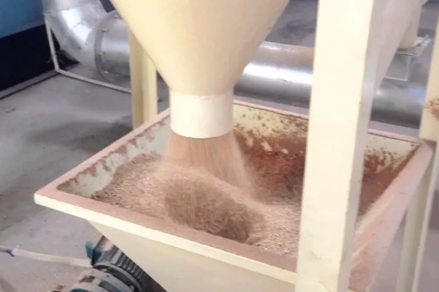 Производство древесной муки в Коломне